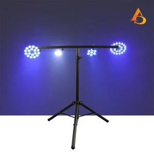 China Products Supplier Aluminum Alloy Abs Plastic Stage Light Tripod Stand with 4 Par Lamps