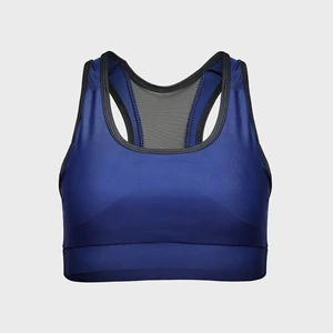 Women's Lightweight High Support Yoga Sports Bra Breathable Quick Dry Solid Color Spandex or Polyester Fabric Customizable Sizes