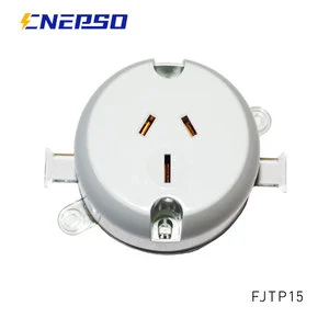 SAA Single Socket Outlet Plug Base Surface Mounting 3Pin Plug