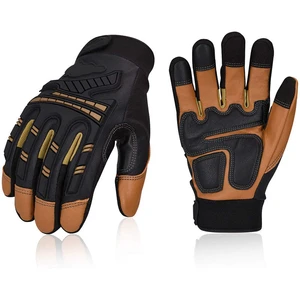 Customized Flexible Protective Mechanic Gloves Fits Hand Safety Gloves for Construction Outdoor Wear Winter Working Gloves