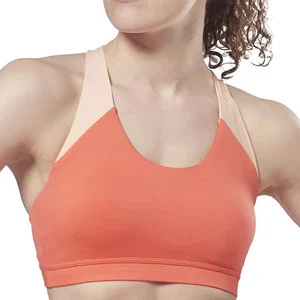 High Support Lightweight Eco-Friendly Seamless Plus Size Women Sports Bra Front Workout Yoga Running Adjustable Straps
