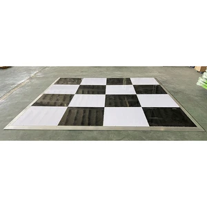 Wedding Dance Floor Black and White Dance Floor Outdoor Portable Dance Floors