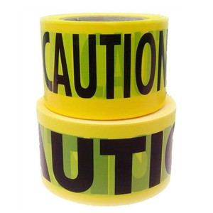 Construction Supplies Safety and Security Products Warning Tape in Polyester Reflective Material PE Tape