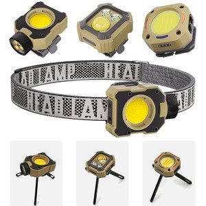 TAIKOO Dual Light Source Intelligent Lighting High-Intensity Sensor Headlamp Outdoor Vehicle Magnetic Hook Work Light