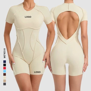 High Quality Sports Jumpsuit Yoga Bodysuit Workout Outfit Sets Gym Jumpsuits for Women