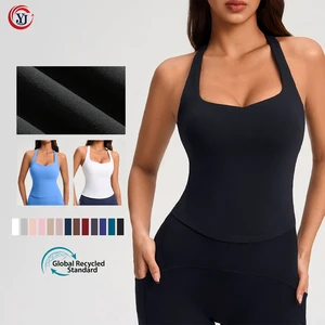 Direct Sale Women's Cotton Tank Top Quick Dry Stretch Ladies Vests Female Tops Sleeveless Women's Knit Tops For Fitness Wear