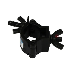 CJS Factory Direct Sales Stage Moving Head DJ Light Aluminum Alloy Mini 360 Truss Clamp TUV CE Certified Silver/Black