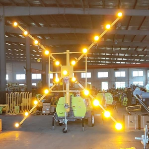 Hot Sale Factory Direct Mobile Light Tower for Airport Diesel Generator Solar DC Light Tower