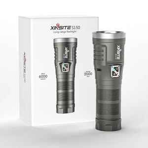 XINSITE High-Lumens Rechargeable LED Flashlight Super Bright Aluminum Alloy Body USB Charging Tactical Hunting Waterproof