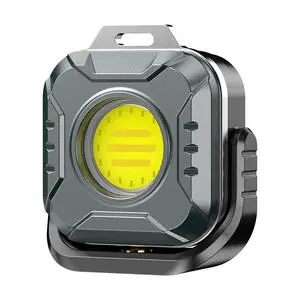 Portable Rechargeable Lithium-Ion COB LED Emergency Light 10W 1000 Lumens ABS/Aluminum Alloy Construction Outdoor Camping EDC