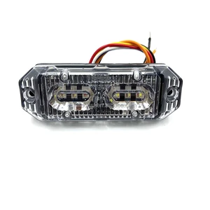 New Designed Trio Color Emergency Lights Red Blue White Multicolor Led Grille Light 3 colors LTD196