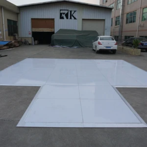 Portable Dance Floor for Weddings on Grass
