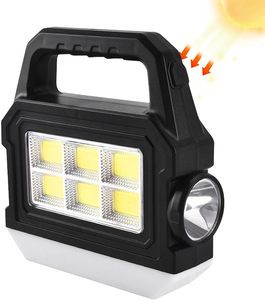 USB Rechargeable Led Camping Lantern Lamp Outdoor Portable Led Camp Lights Multifunctional Solar Camping Lights