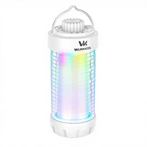 Camping Lantern Rechargeable LED RGB 550LM Waterproof Magnet Base 300H Runtime Portable Emergency Hurricane Hiking
