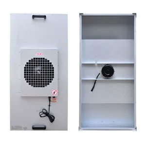 Medical Lab Galvalume FFU HEPA H13 H14 Box Filter 0.3m Porosity New Anti-Corrosion Sterile Clean Room Unit