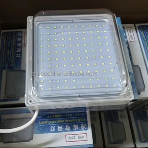 20W Cold Storage Lamp Waterproof LED Square Lamp Light 220V Cold Room Led Bulbs for 4m Cold Storage