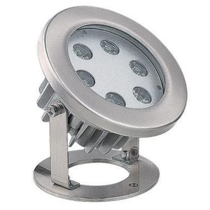 Stainless Steel LED Outdoor Garden Fountain Pool Light Portable Waterproof Base IP68 Swimming Landscape Ponds