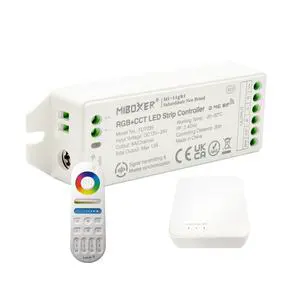 RGB/RGBW/RGBCCT Led Controller DC12-24V 2.4GHz Smart RF Led Dimmer Controller