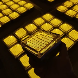 Sidewalk Solar Underground Lights Decorative Garden Pathway Buried Lamp Square Floor Brick Light Landscape Lighting