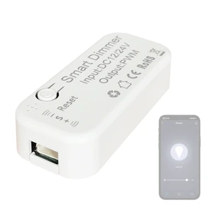 Tuya WiFi Dimmer Module Intelligent DIY Light Dimmer Switch Module Mobilephone APP Remotely Control Compatible with Alexa and Go