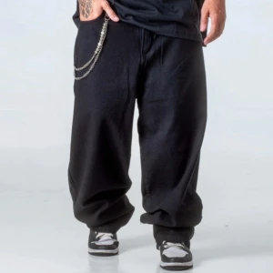 Hot Selling Baggy Pant Wide Leg Jeans Men Jeans Black Denim Plus Size Pants Denim Baggy Jeans Mud Wash 2025 Oversized Men Jeans