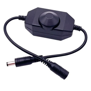 Single Color Dimming Brightness Adjustment Spiral Knob Online Switch Controller 12V