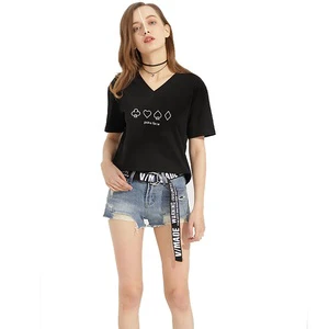 2020 High Quality Customized Woman's Oversized Jersey Tshirts Ladies Summer Casual Printed Tshirts Plus Size Options