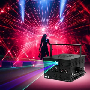 Professional 60W RGB IP65 LED Disco Stage Lights High Power for Nightclub Parties Waterproof Laser Lighting