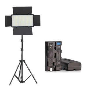 600 Studio Light Adjustable Photography Light Professional Audio Video Lighting For Youtube Videos