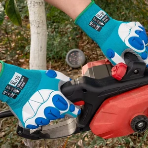 Work Industrial Construction Knitting Cuff Anti Cut Safety Gloves Machine Hand Level 3 Anti Impact Safety Gloves