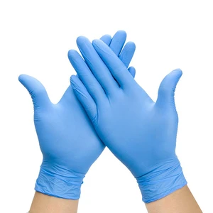 1000 Gloves Per Box Disposable Powder-Free Safety Gloves Nitrile Medical Disposable Blue