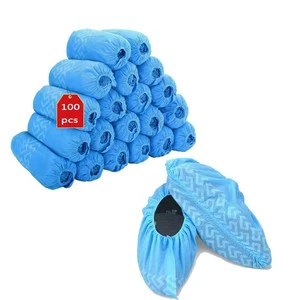 Wholesale and customized Disposable dustproof shoe covers waterproof boots cover for cleaning room
