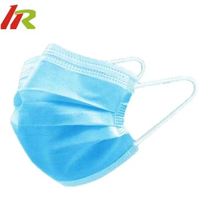 Non-Woven Disposable Protective Face Mask Breathable Comfortable Safety Mask for Daily Personal Protection PPE