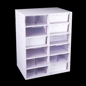 Neonate Housing PVC Frame Smooth Interior Corners Waterproof Easy Clean Lightweight Ready Stock Global Ship Hatchling Snake Rack
