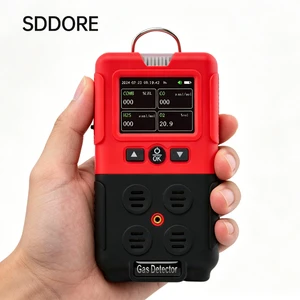 Industrial Marine 4 Toxic Gas Detector Portable H2S CO Oxygen Ozone Chlorine Phosphine Ammonia Hydrogen Natural Gas Detector