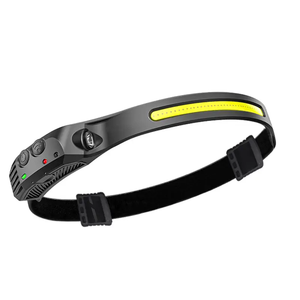 USB Rechargeable Headlamp Super Bright Wide Beam Headlight COB LED With Motion Sensor For Adults Camping Accessories Gear