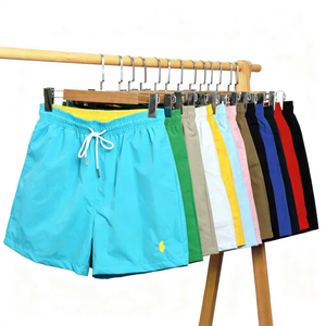 2026 New Arrival Quick Dry Men's Beach Shorts Breathable Casual Summer Swim Trunks Surfing Vacation Gym Daily Wear 100%