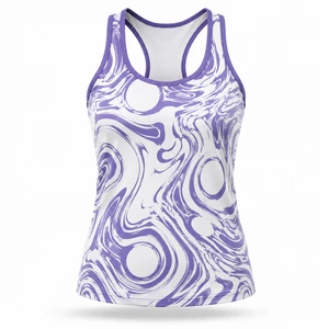Women's Gym Tank Top Women's Sleeveless Vest Digital Printing Dtg All Over Print Print On Demand Clothing