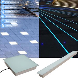 Customized LED Brick Lights 12W Low Voltage 24V IP67 Waterproof Hardwired Landscape Lighting Park Driveway Pathway Paver Light