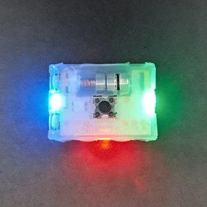 Mini LED Shoe Lights Red Green Blue for Kids Shoes, Sports Shoes, Night Safety, Running, Cycling, Crafts with 3 AG3 Batteries