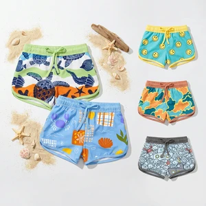 Detail Refinement Manufacturer Children Swim Trunks Relaxed Fit Comfort Boys Swimming Shorts Quick-dry Custom Swimwear