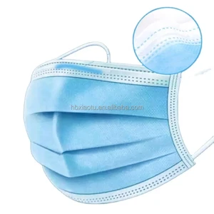 Xiaotu Protective Face Mask With Design 2025 Civil Ppe Adult Iteam Pack Disposable Face Mask