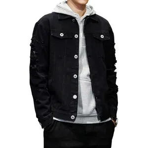 Lightweight Men Denim Jacket from a Trusted Manufacturer Quick-Dry & Breathable Durable High Quality