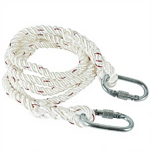 High-altitude Anti-Falling Safety Rope with Polyester Material for High-Altitude Operation Protection