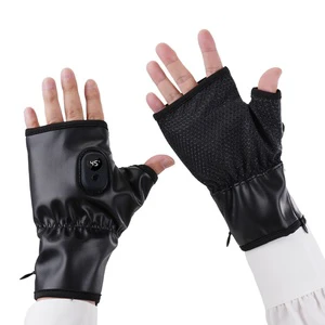 Rechargeable Battery Winter Hand Warmer Electric Heating Heated Safety Gloves for Ski Hiking Cycling