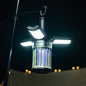 2024 New Design Foldable Waterproof Outdoor Camping Lantern With Mosquito Killer Zapper