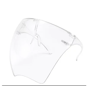 High Quality Oversized Anti-Spray Clear PC Face Shield Safety Mask Protection with Anti-Fog Heat & Wear Resistance