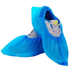 Disposable Indoor Safety Steel Toe Slip-on Shoe Covers Thickened Non-Slip Wear-Resistant Dustproof for Students Households