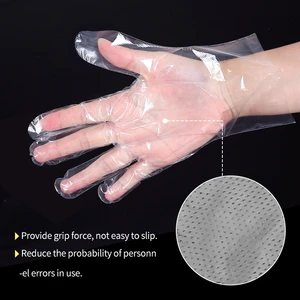 Food Use Disposable Pe Gloves Manufacture Keep Food Clean Health and Safety
