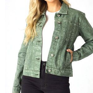 OEM Women's Denim Jean Jacket Women Casual Outwear Hot Sale Autumn and Spring Women's Denim Jean Jacket in Low Price Jackets